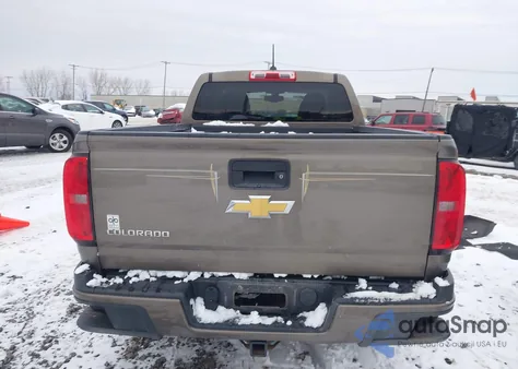 2015 Chevrolet Colorado Z71 from USA, damaged, VIN 1GCGTCE38F1237624